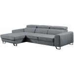 Γωνιακός καναπές Astiria-Gkri-Leuko-Αριστερή