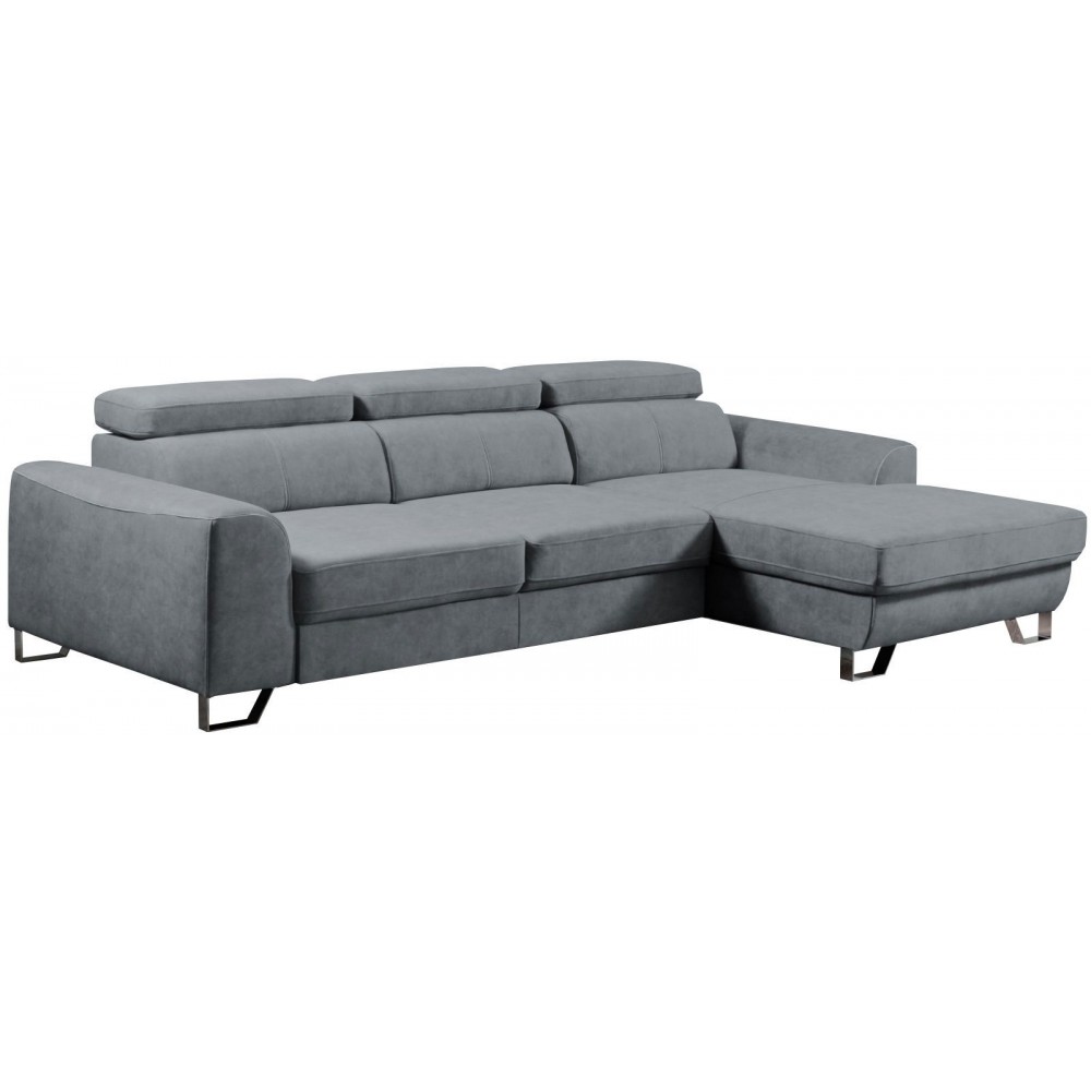 Γωνιακός καναπές Astiria-Gkri-Leuko-Δεξιά