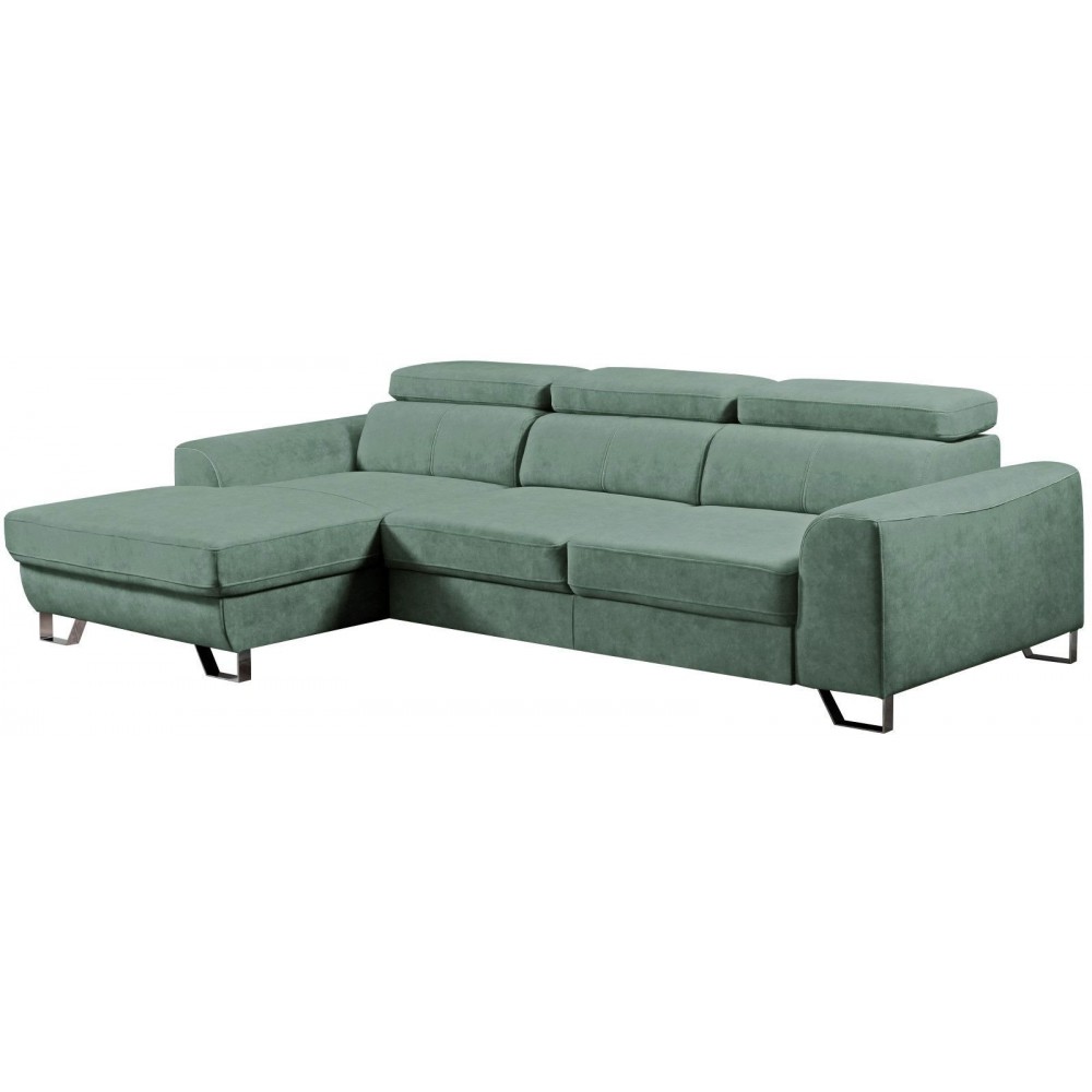 Γωνιακός καναπές Astiria-Fustiki-Leuko-Αριστερή