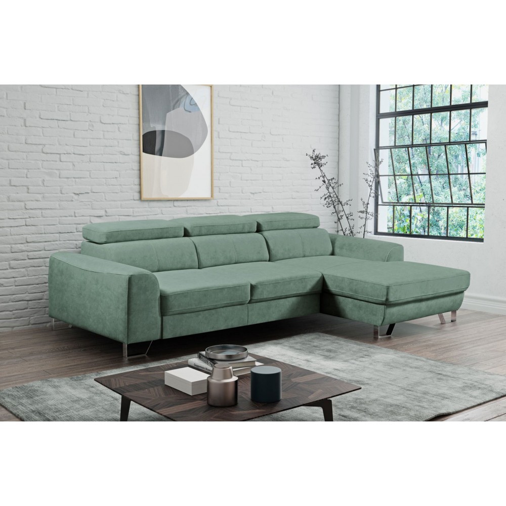 Γωνιακός καναπές Astiria-Fustiki-Leuko-Δεξιά