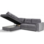 Γωνιακός καναπές Parma-Αριστερή-Gkri Skouro