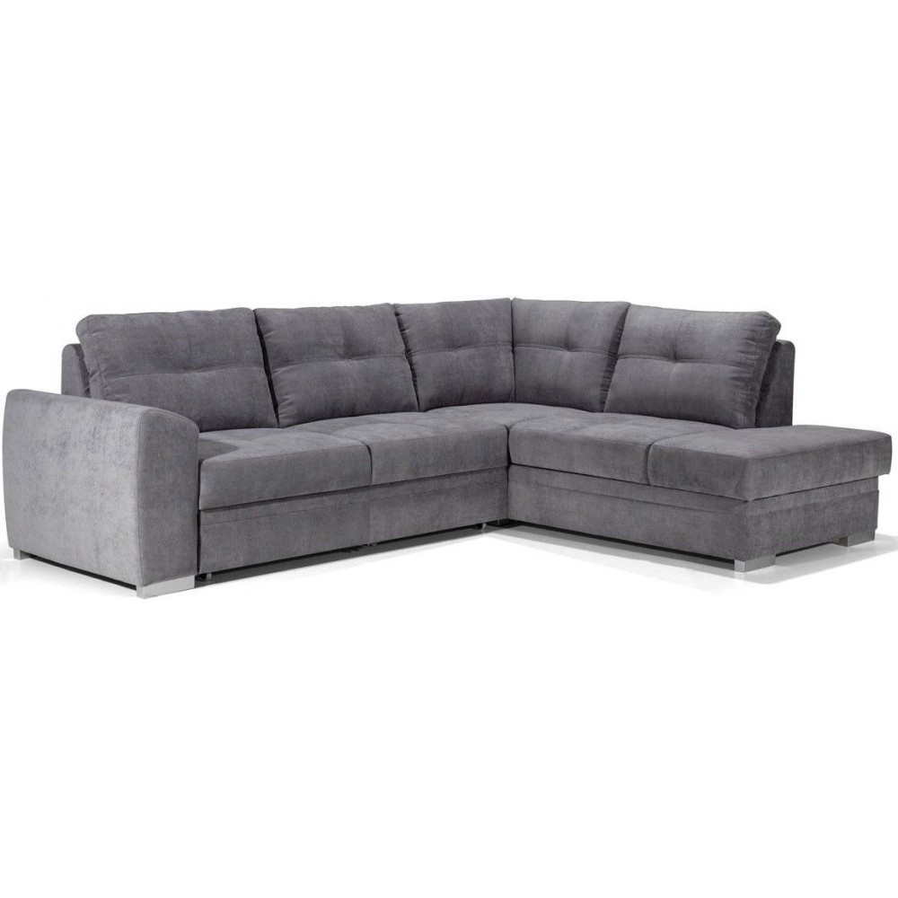 Γωνιακός καναπές Parma-Δεξιά-Gkri Skouro