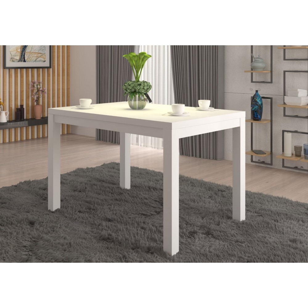 Τραπέζι Laitan-Leuko 120x80x77