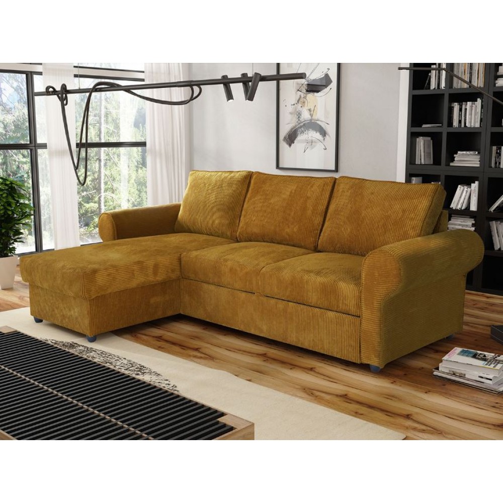 Γωνιακός καναπές Monaco II-Portokali