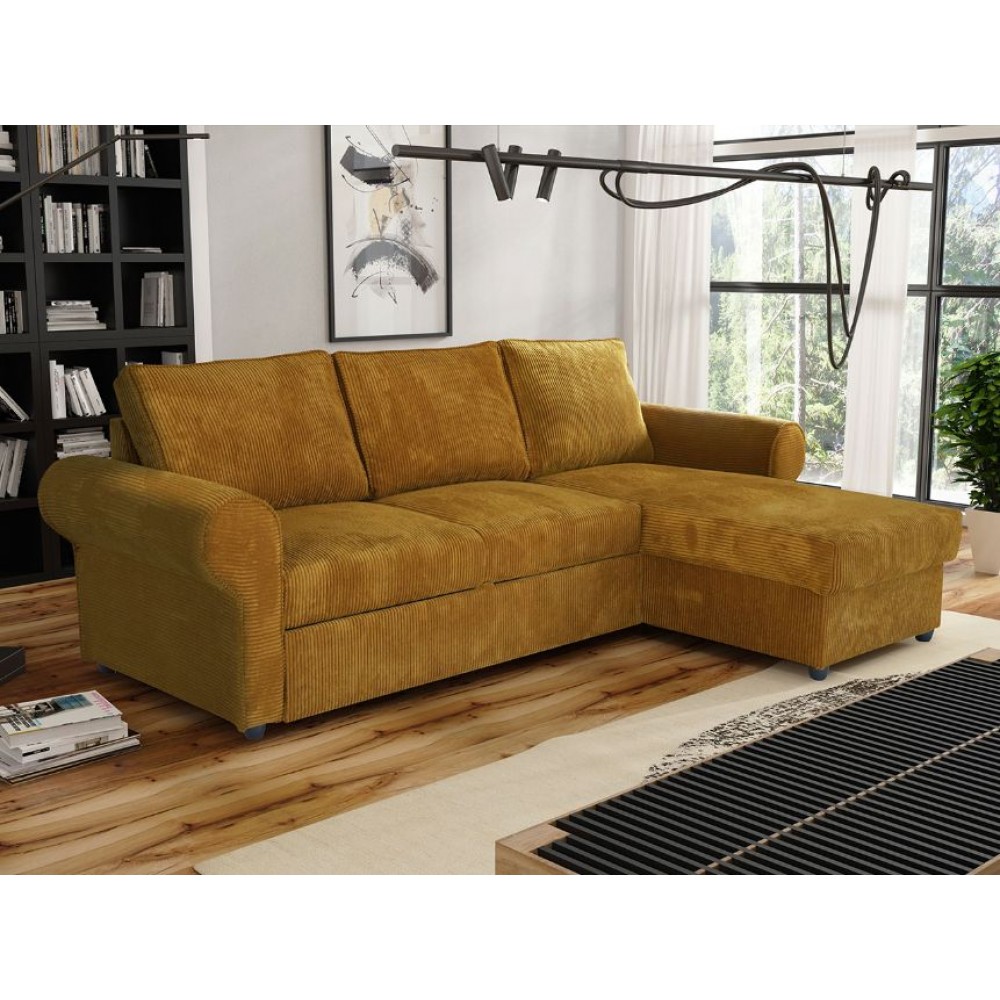 Γωνιακός καναπές Monaco II-Portokali