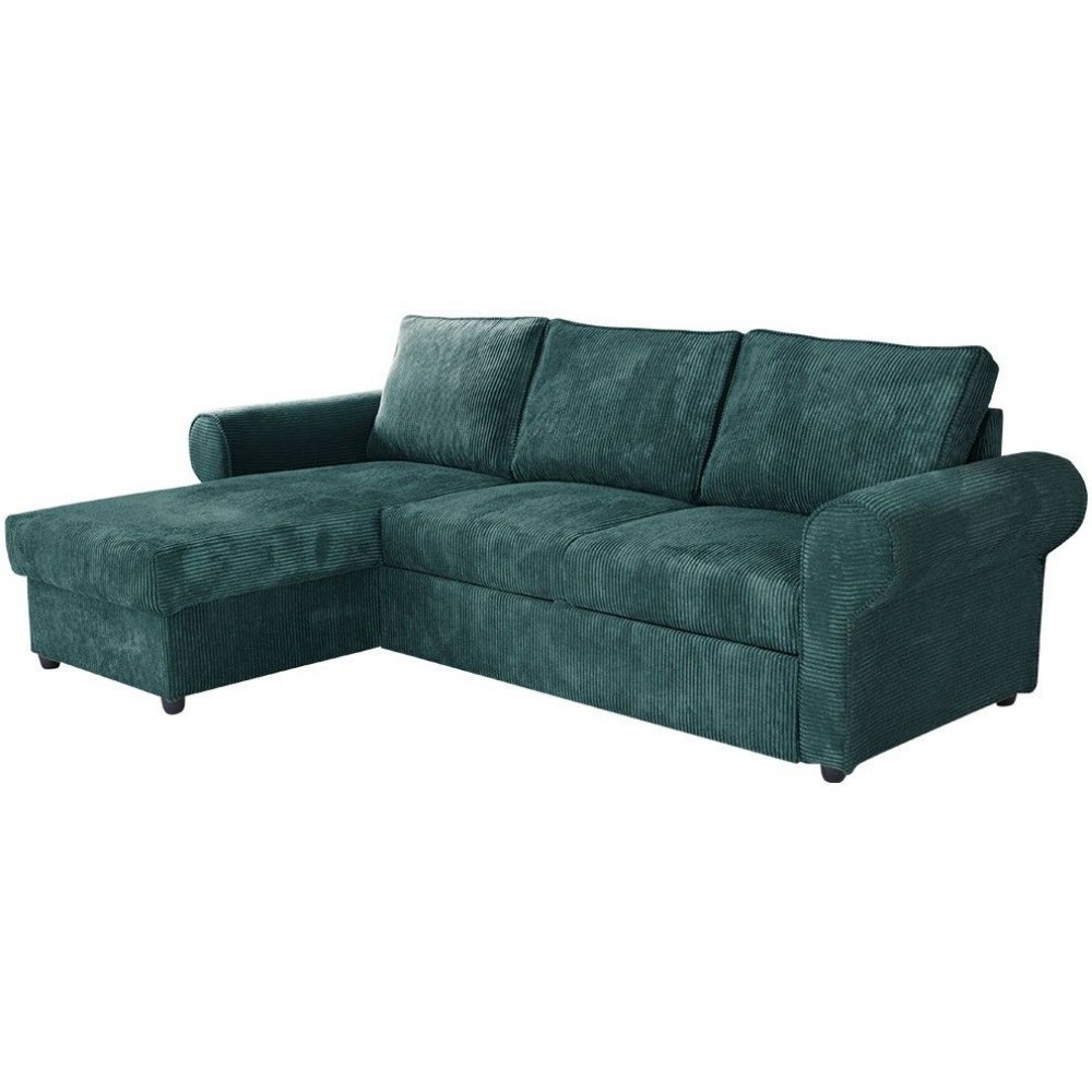 Γωνιακός καναπές Monaco II-Prasino