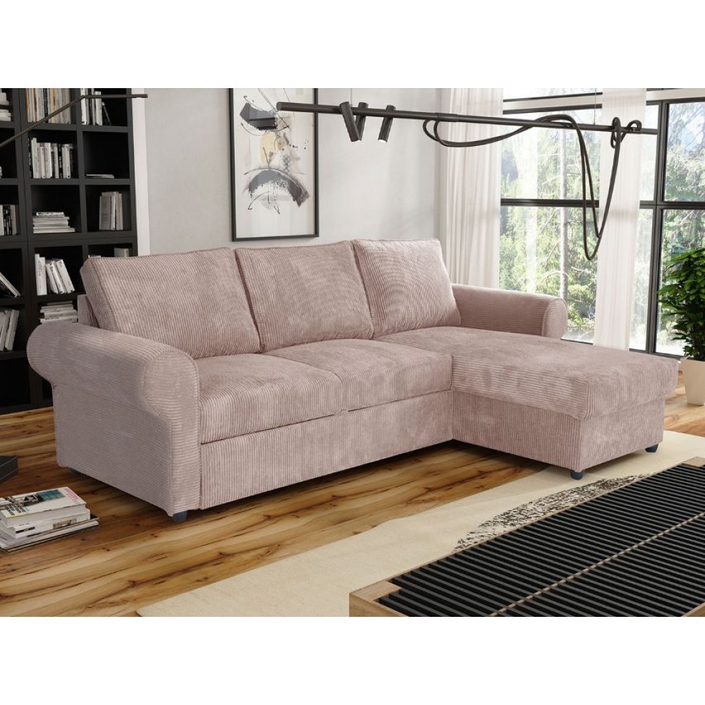 Γωνιακός καναπές Monaco II-Roz