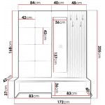 Γκαρνταρόμπα Premium I-Leuko