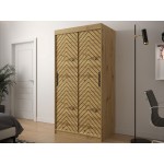 Ντουλάπα συρόμενη Jodelka-Artisan-Mauro-Μήκος: 100 εκ.