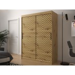 Ντουλάπα συρόμενη Jodelka-Artisan-Mauro-Μήκος: 150 εκ.