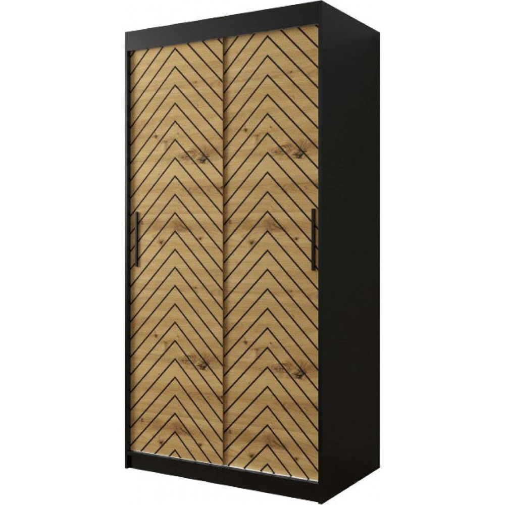 Ντουλάπα συρόμενη Jodelka-Mauro-Artisan-Μήκος: 100 εκ.