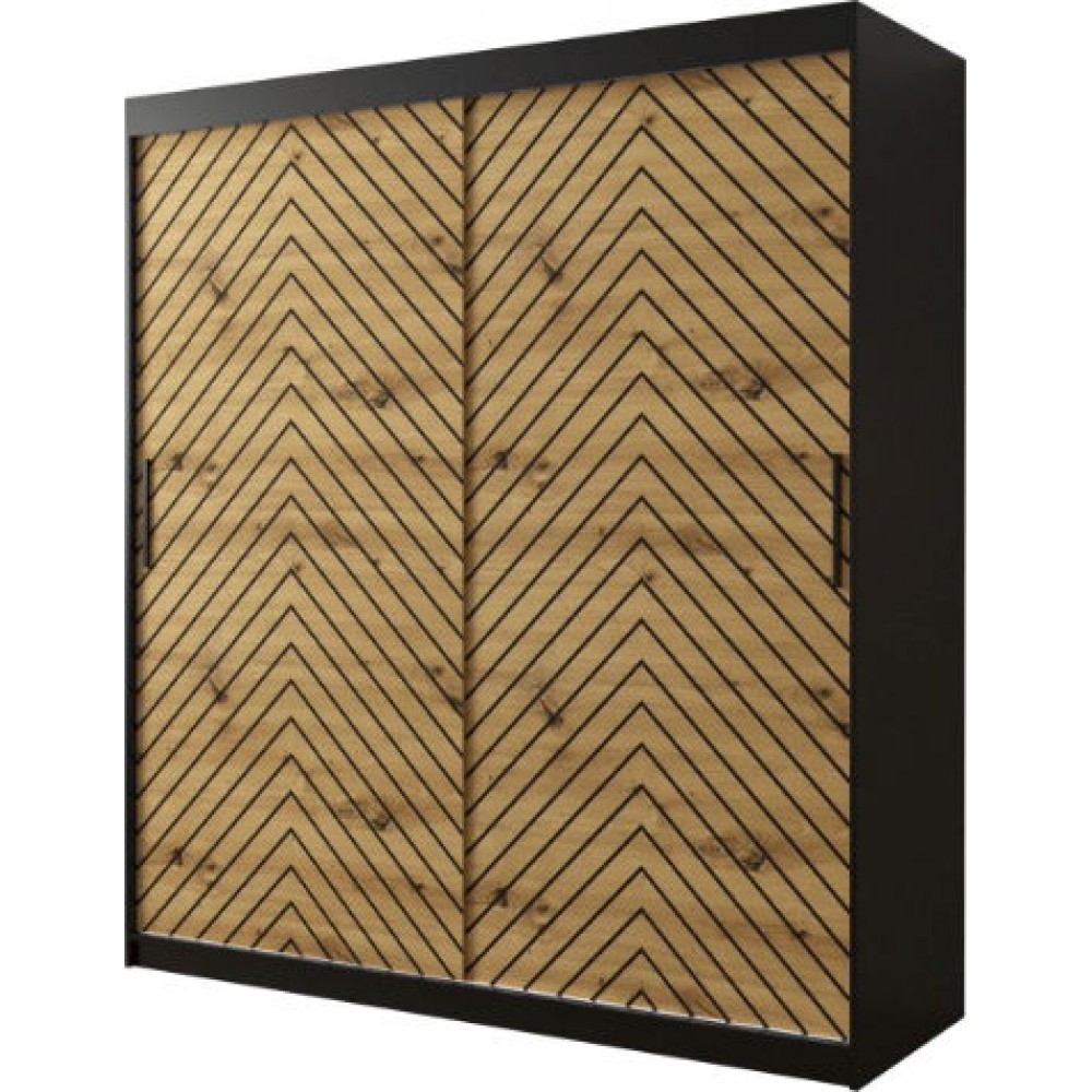 Ντουλάπα συρόμενη Jodelka-Mauro-Artisan-Μήκος: 180 εκ.