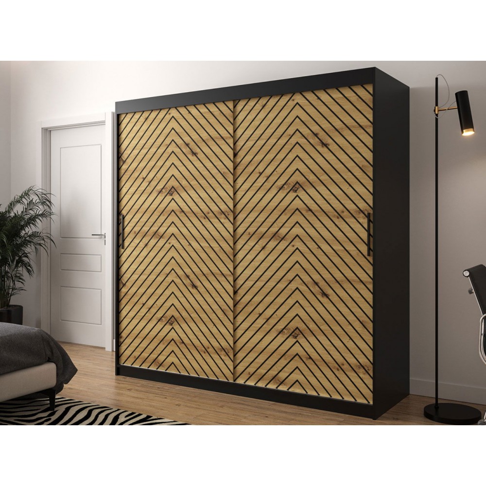 Ντουλάπα συρόμενη Jodelka-Mauro-Artisan-Μήκος: 200 εκ.