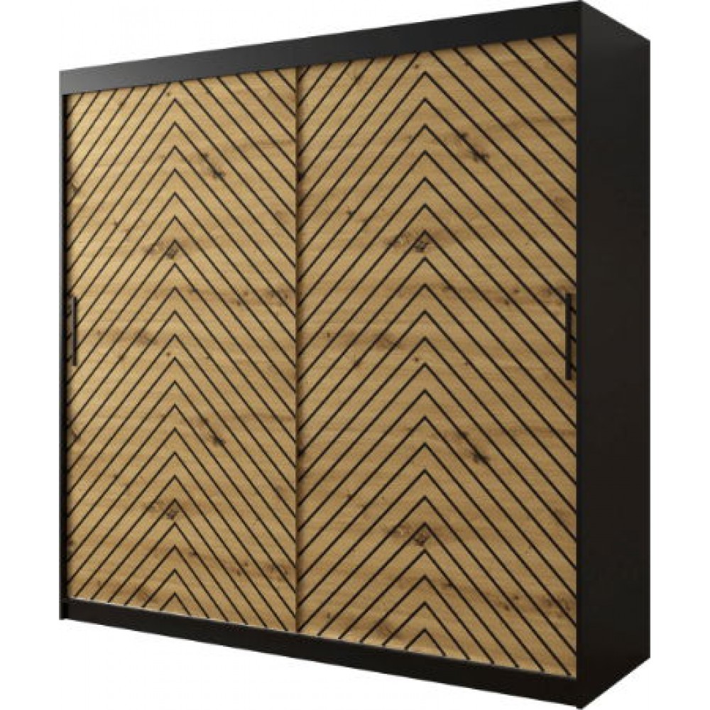 Ντουλάπα συρόμενη Jodelka-Mauro-Artisan-Μήκος: 200 εκ.