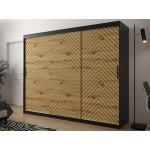 Ντουλάπα συρόμενη Jodelka-Mauro-Artisan-Μήκος: 250 εκ.