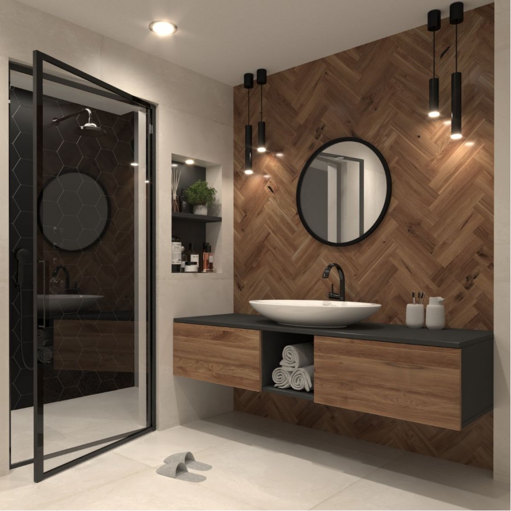 Καθρέπτης Grace-Mauro-Διάμετρος: 60 εκ.