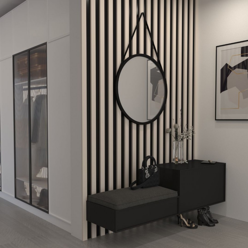 Καθρέπτης Grace II-Mauro-Διάμετρος: 60 εκ.