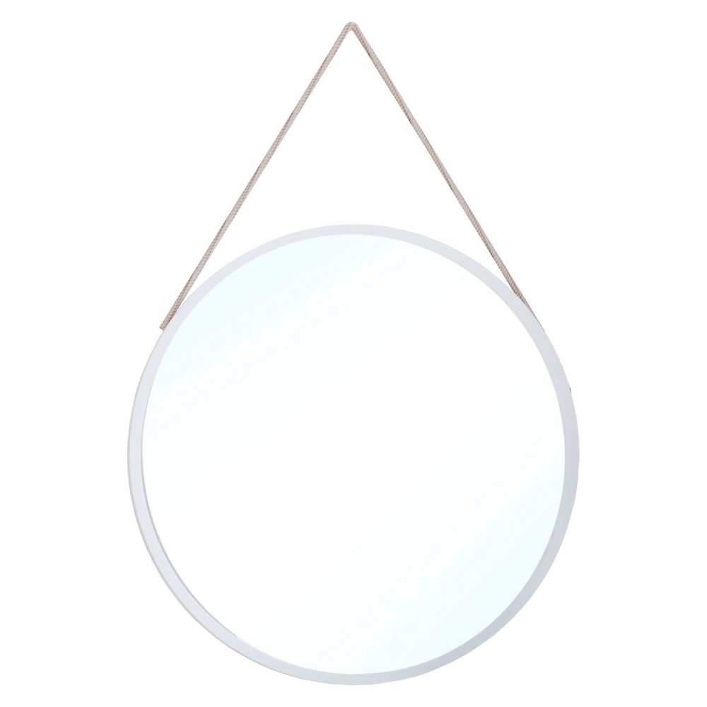 Καθρέπτης Grace III-Leuko-Διάμετρος 80εκ