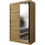 Ντουλάπα συρόμενη Jodelka με καθρέφτη-Artisan-Mauro--Μήκος: 120 εκ.