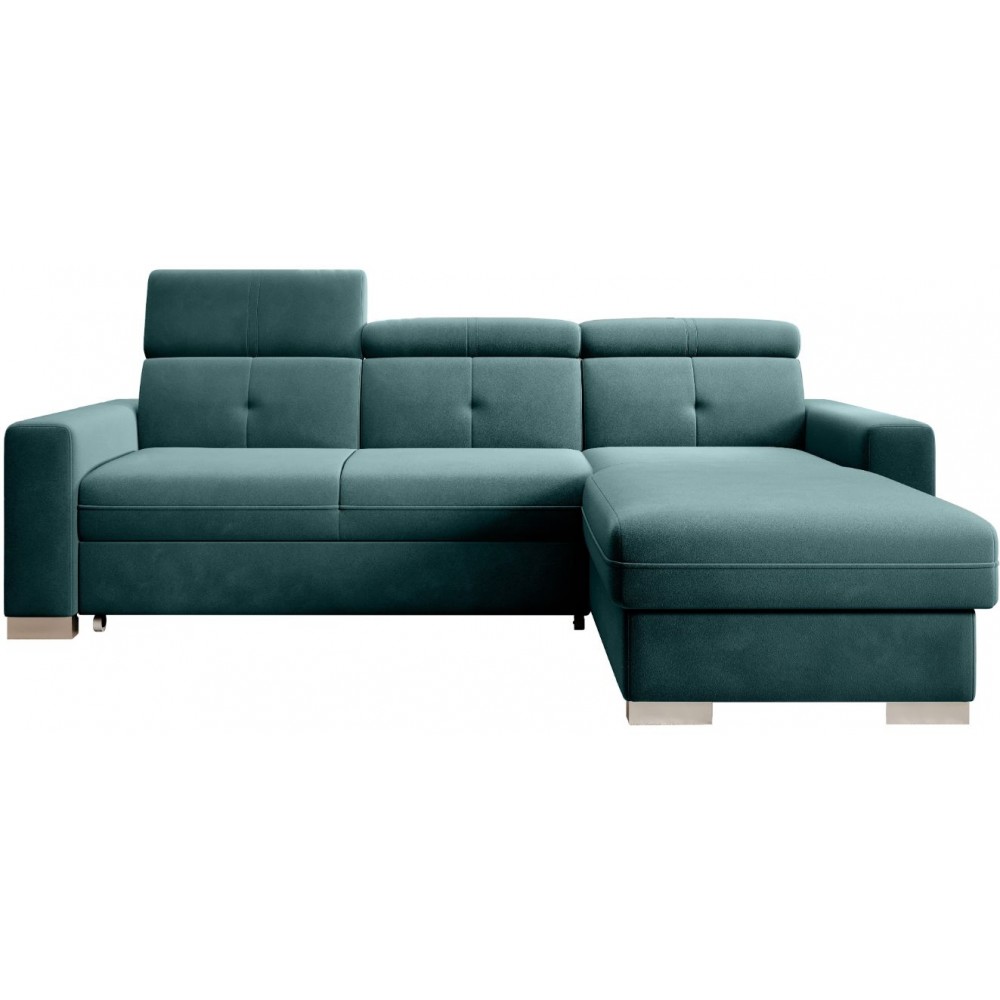 Γωνιακός Καναπές Fraseri-Petrol-Δεξιά