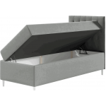 Επενδυμένο κρεβάτι Junior Filip I-Mauro-Μήκος: 100 εκ.-Deksia