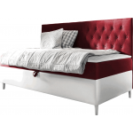 Καναπές κρεβάτι Junior Filip II-Kokkino-Μήκος: 100 εκ.