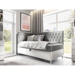 Καναπές κρεβάτι Junior Filip III-Gkri-Μήκος: 90 εκ.-Aristera