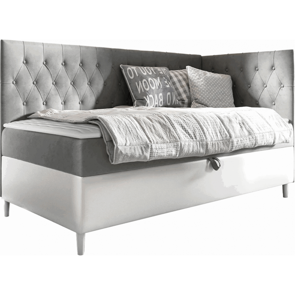 Καναπές κρεβάτι Junior Filip III-Gkri-Μήκος: 90 εκ.-Deksia