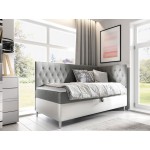 Καναπές κρεβάτι Junior Filip III-Gkri-Μήκος: 90 εκ.-Deksia