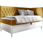 Καναπές κρεβάτι Junior Filip III-Portokali-Μήκος: 100 εκ.-Deksia