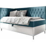 Καναπές κρεβάτι Junior Filip III-Petrol-Μήκος: 90 εκ.-Aristera