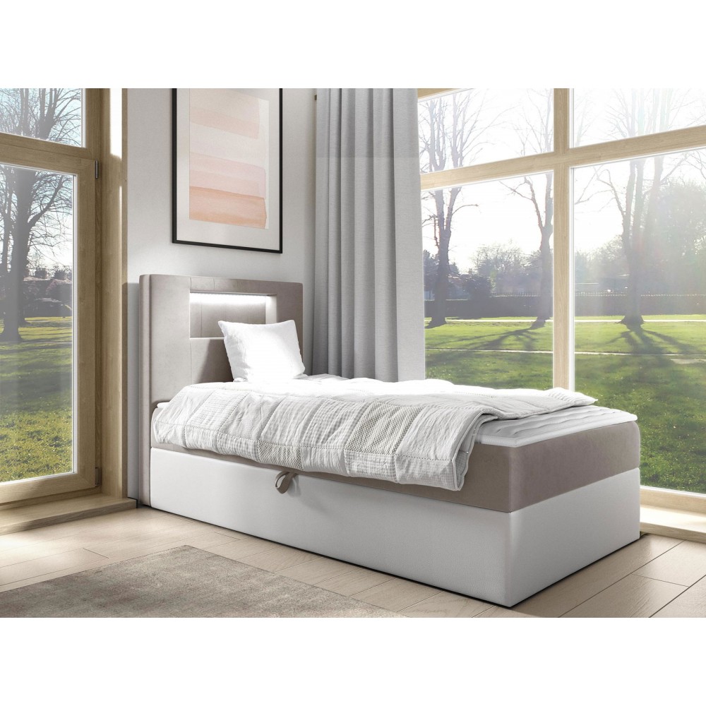 Επενδυμένο κρεβάτι Junior Gold I-Mpez-90 x 200-Deksia