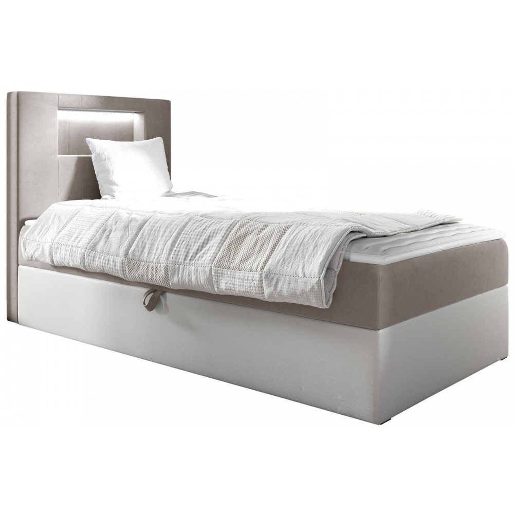 Επενδυμένο κρεβάτι Junior Gold I-Mpez-90 x 200-Deksia