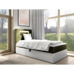 Επενδυμένο κρεβάτι Junior Gold I-Ladi-100 x 200-Deksia