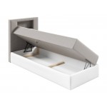 Επενδυμένο κρεβάτι Junior Gold I-Ladi-90 x 200-Deksia