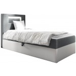 Επενδυμένο κρεβάτι Junior Gold I-Gkri-90 x 200-Deksia