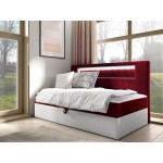 Καναπές κρεβάτι Junior Gold II-Kokkino-100 x 200