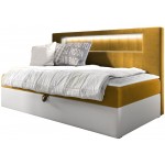 Καναπές κρεβάτι Junior Gold II-Portokali-90 x 200