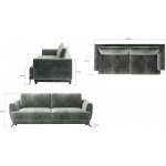 Καναπές - Κρεβάτι Megis-Ekrou