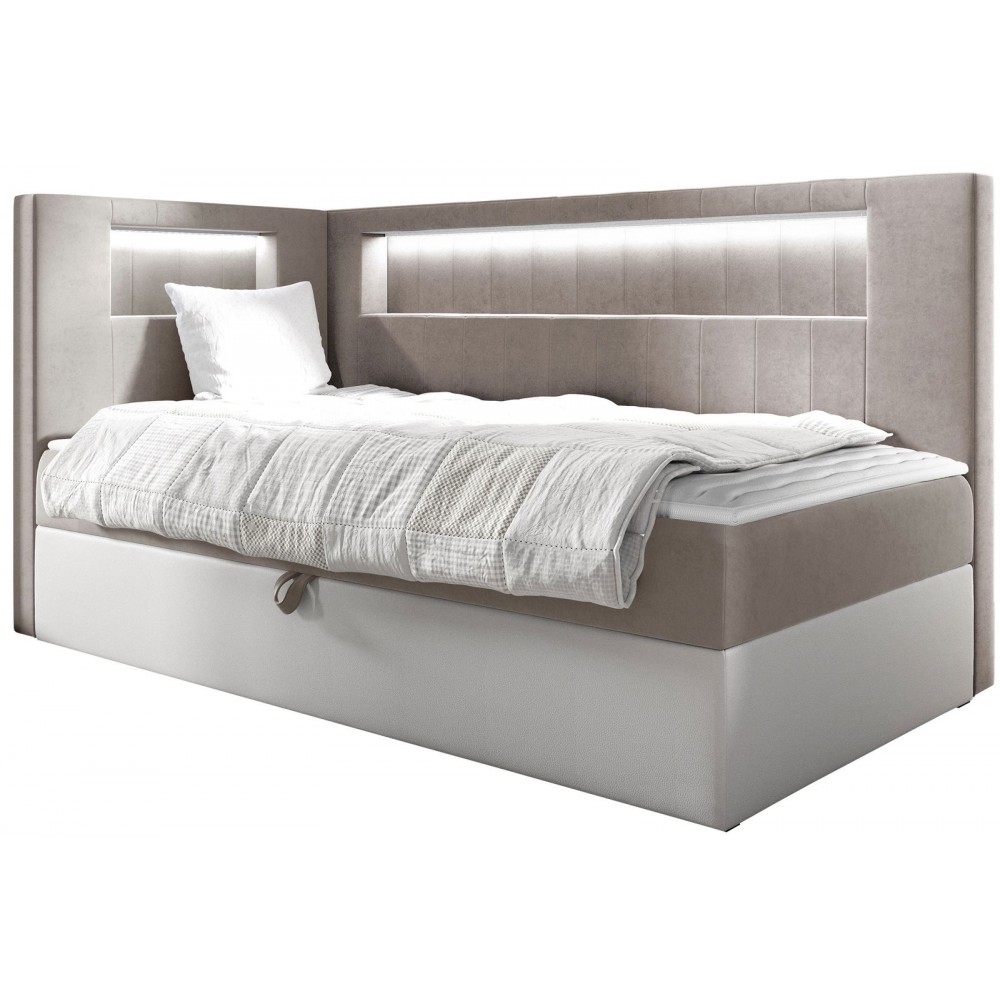 Καναπές κρεβάτι Junior Gold III-Mpez-100 x 200-Aristera