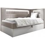 Καναπές κρεβάτι Junior Gold III-Mpez-100 x 200-Deksia