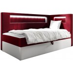 Καναπές κρεβάτι Junior Gold III-Kokkino-100 x 200-Deksia