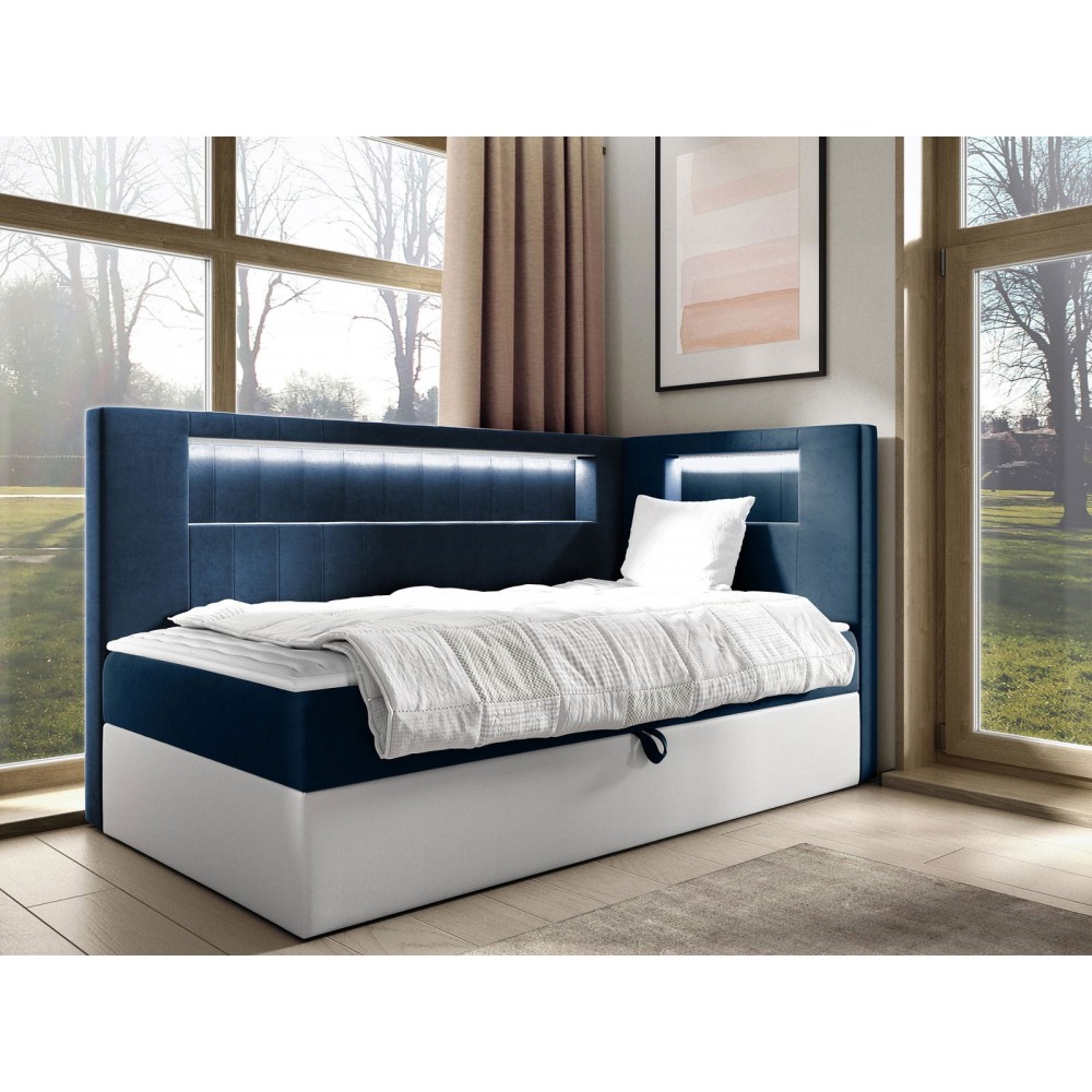 Καναπές κρεβάτι Junior Gold III-Mple-90 x 200-Deksia