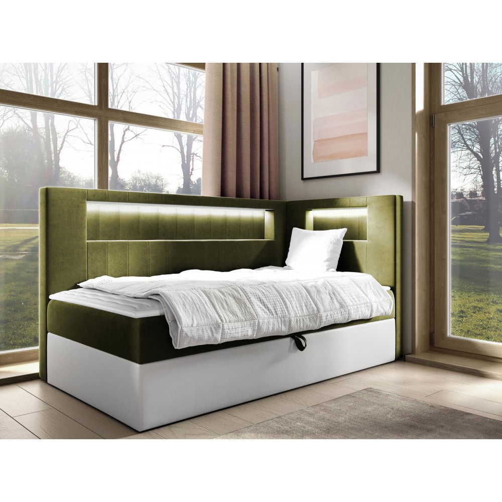 Καναπές κρεβάτι Junior Gold III-Ladi-100 x 200-Deksia