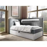 Καναπές κρεβάτι Junior Gold III-Gkri-90 x 200-Aristera