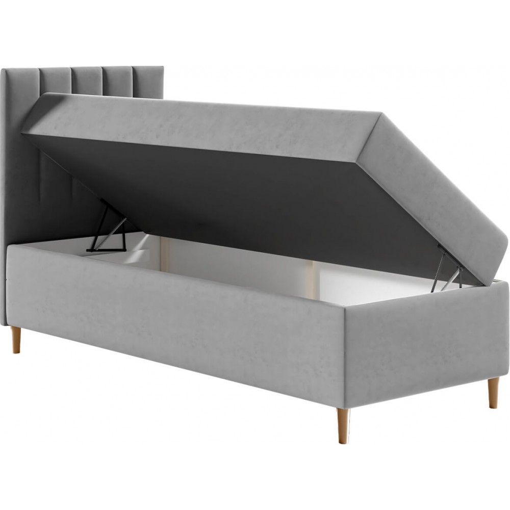 Επενδυμένο κρεβάτι Junior Maja I-Mpez-Aristera-100 x 200