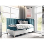 Καναπές κρεβάτι Junior Maja III-Petrol-100 x 200-Deksia