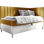 Καναπές κρεβάτι Junior Maja III-Portokali-90 x 200-Deksia