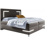 Επενδυμένο κρεβάτι Delos-Gkri Skouro-160 x 200