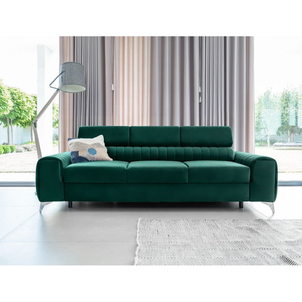 Καναπές - Κρεβάτι Laurence-Prasino